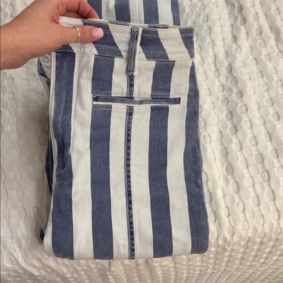 Free People Red Star Striped Jeans - Picture 3 of 6